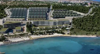 Çeşme度假村住宅，享私人海滩通道
